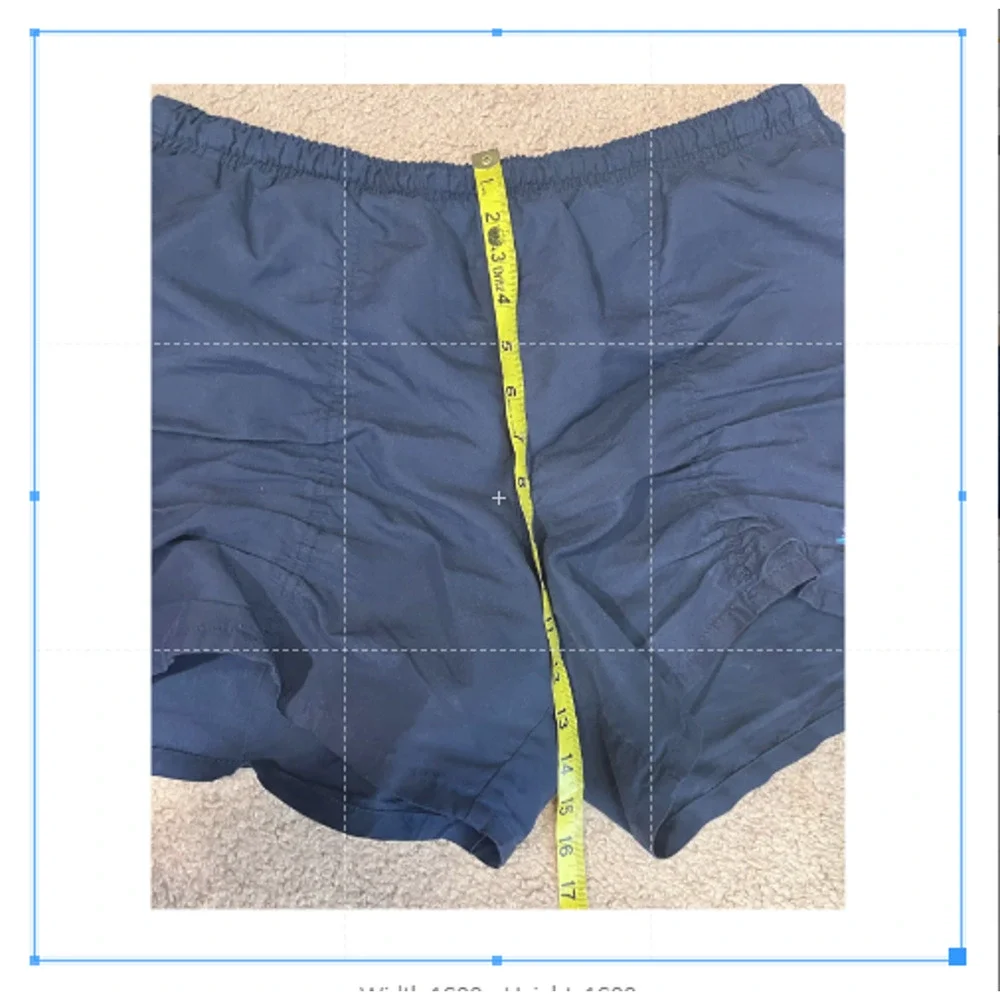 Men's Blue Speedo Vintage Swim Shorts M